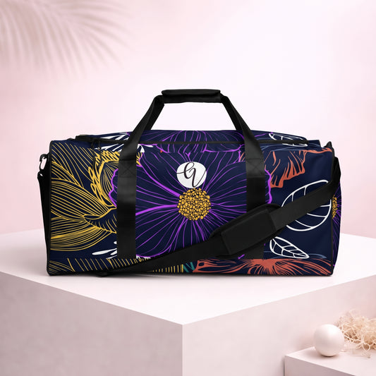 Midnight Bloom Duffle bag