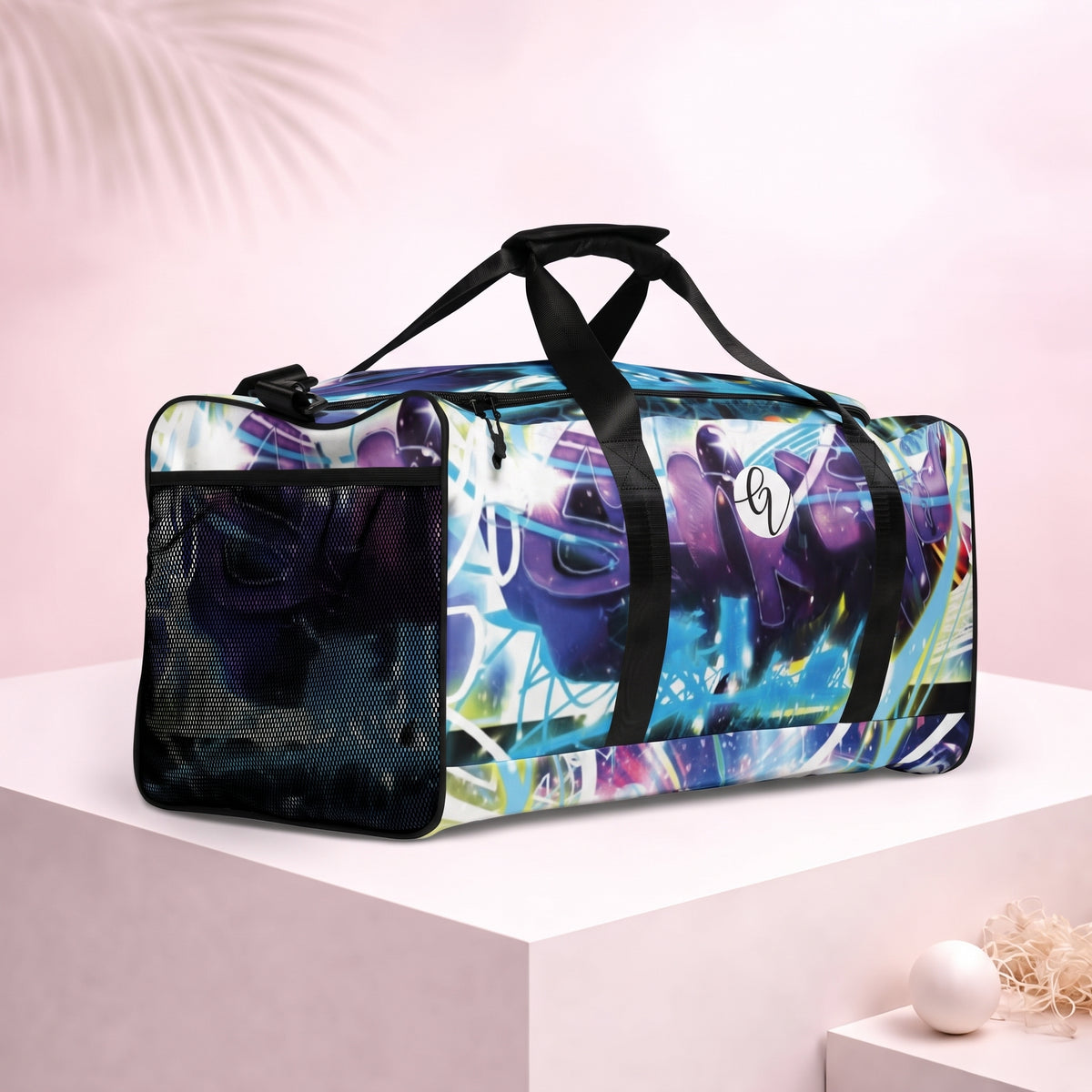 Purple Sparkles Duffle bag