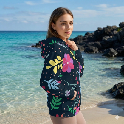 Colorful ditsy Hoodie