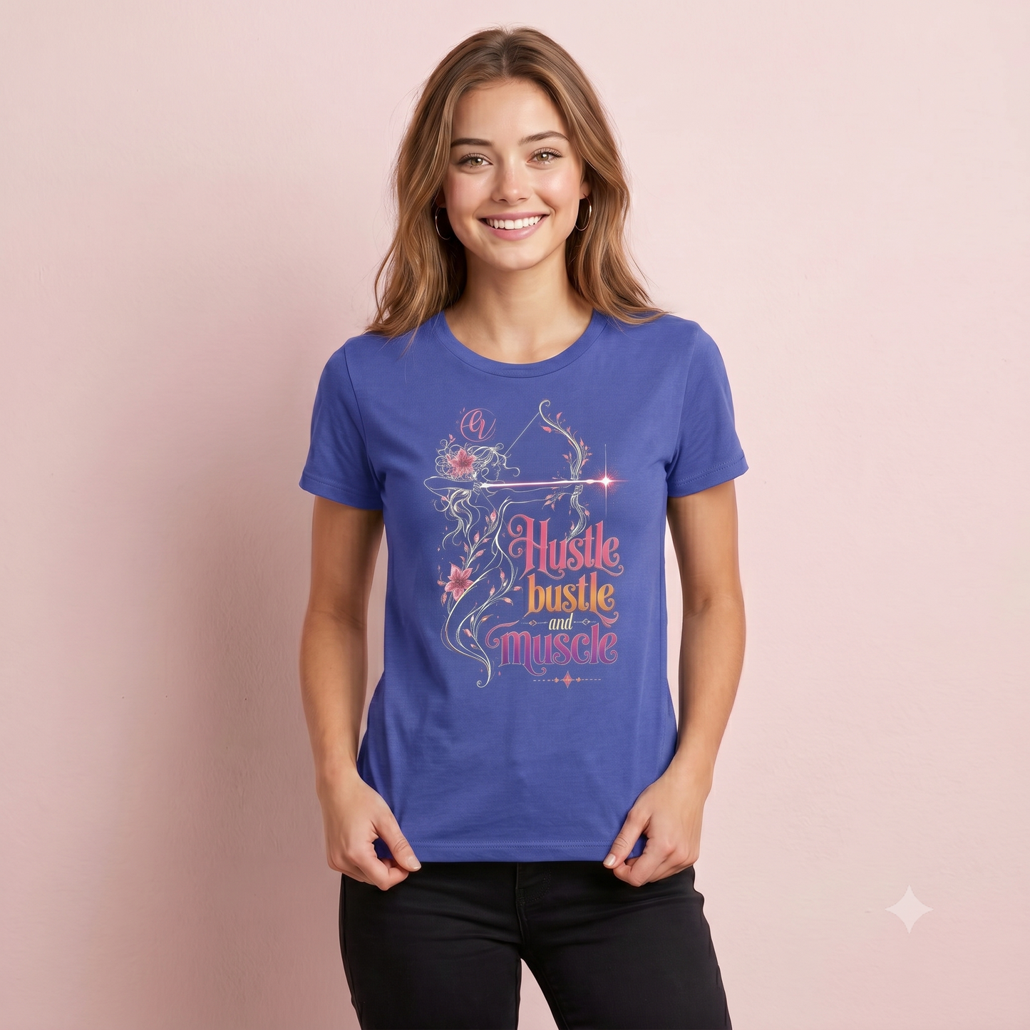 Hustle, bustle and muscle T-Shirt