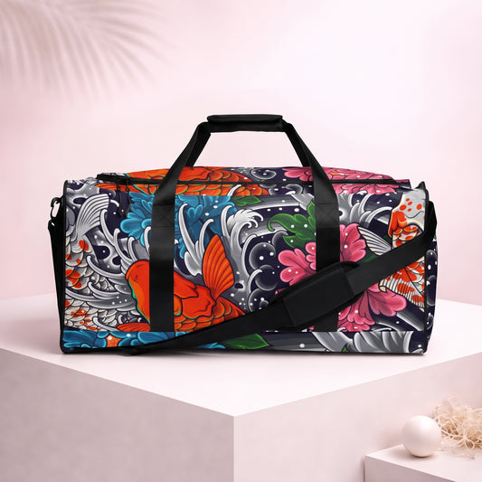 Koi Fish Duffle bag