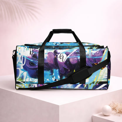 Purple Sparkles Duffle bag