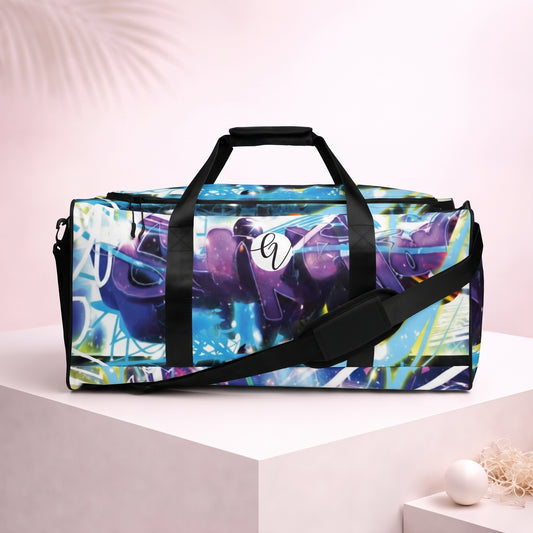 Purple Sparkles Duffle bag