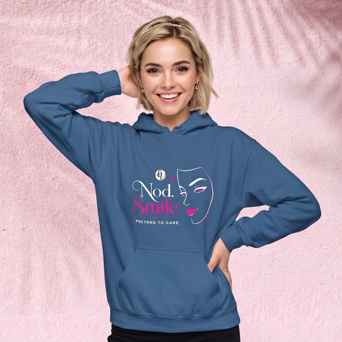 Smile Relaxed Hoodie