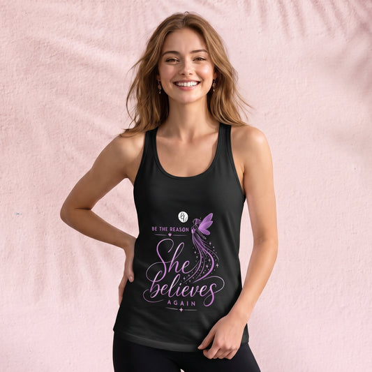 She believes Cut & Sew Tank Top
