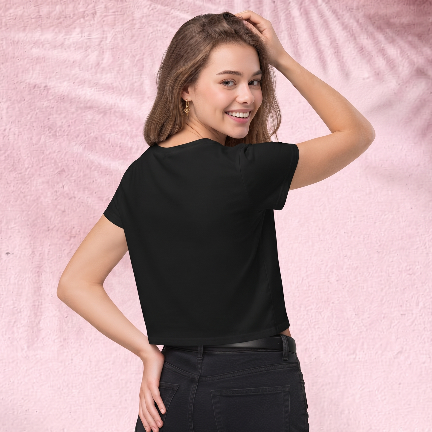 Girls always run the world Crop Top