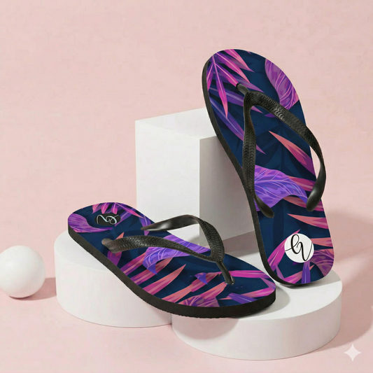Jurassic jungle Flip-Flops