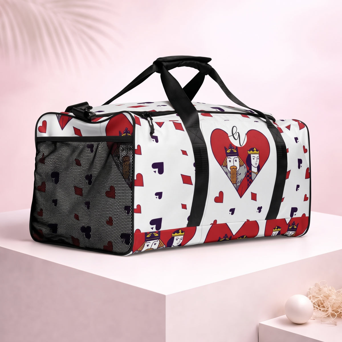 King of Hearts Duffle bag