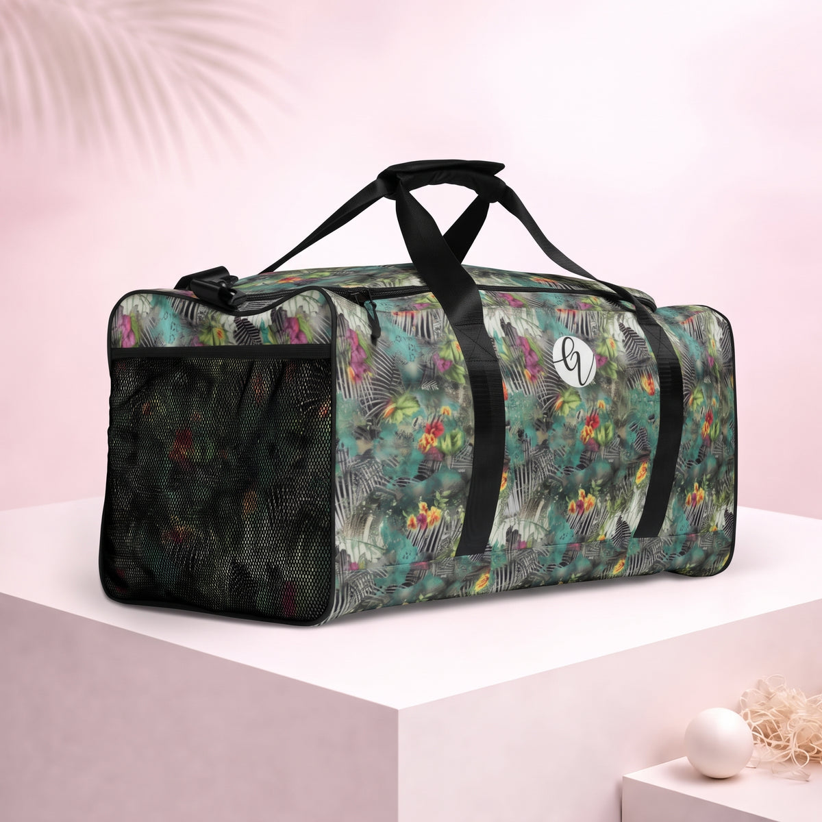Poplin Multicolor Duffle bag
