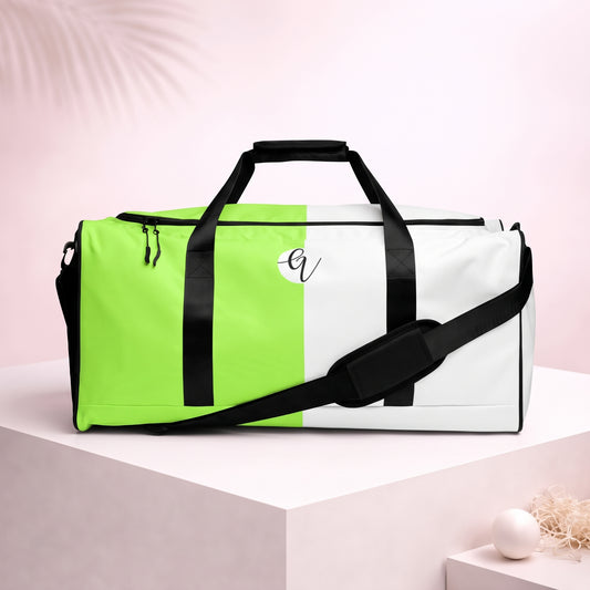 Neon Bright Green Duffle bag