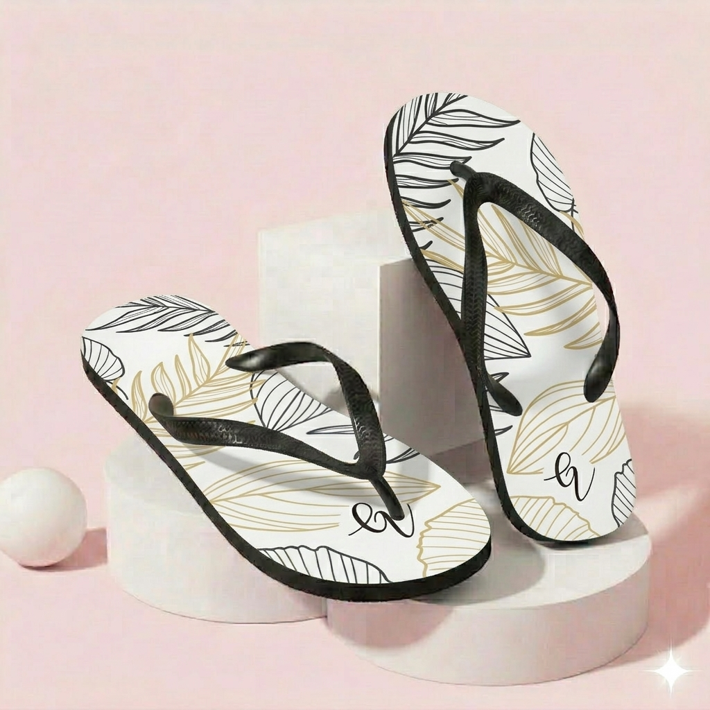 Palm leaves Flip-Flops