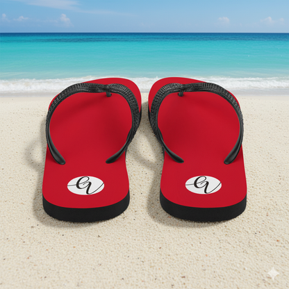 Red colored Flip-Flops