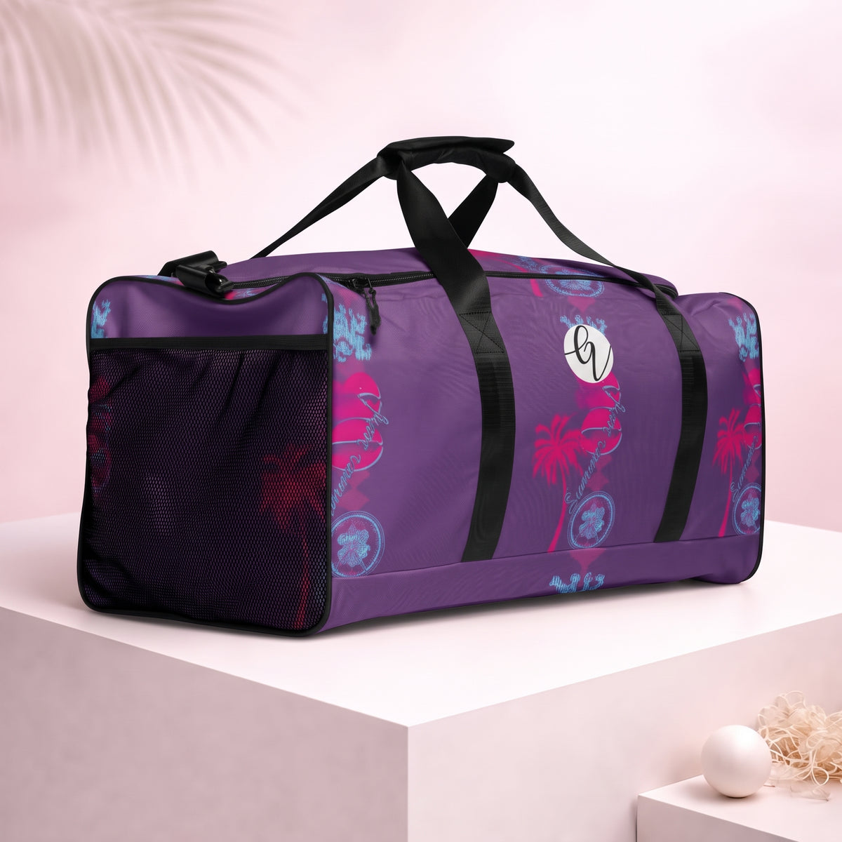 Purple Kisses Duffle bag