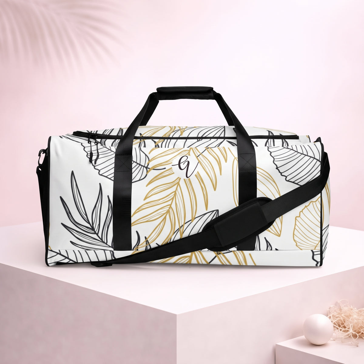 Palm leaves Duffle bag