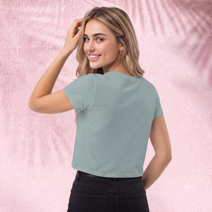 Every step is the step forward Crop Top