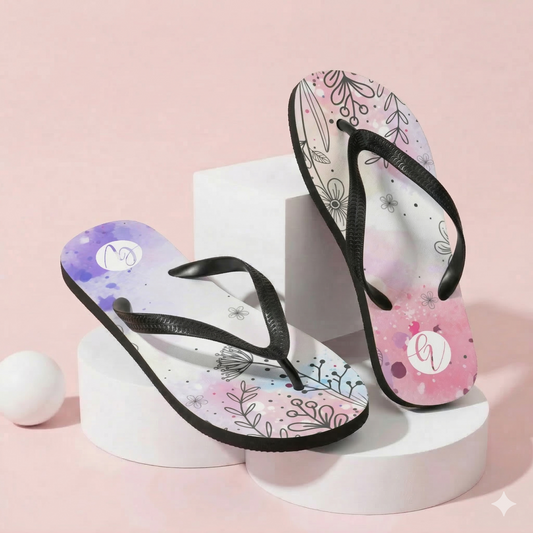 Blush Bloom Flip-Flops