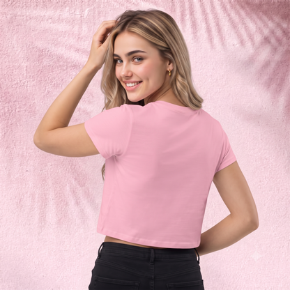 Every step is the step forward Crop Top