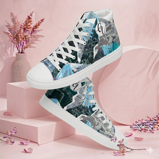 Mountain Artistry high top canvas shoes