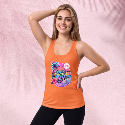 Beach life everdyday Cut & Sew Tank Top