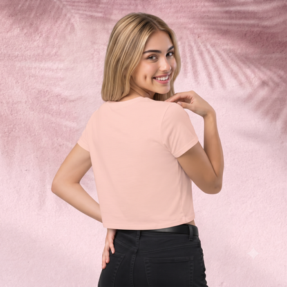 Growth always stems from struggle Crop Top