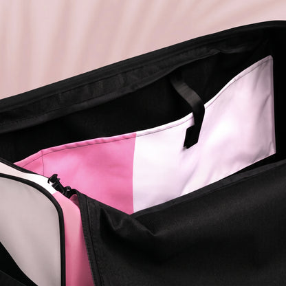 Pink Colored Duffle bag