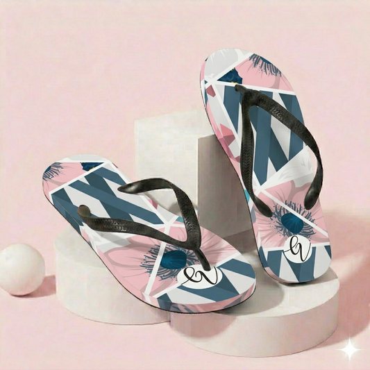 Ocean Sculpt Flip-Flops
