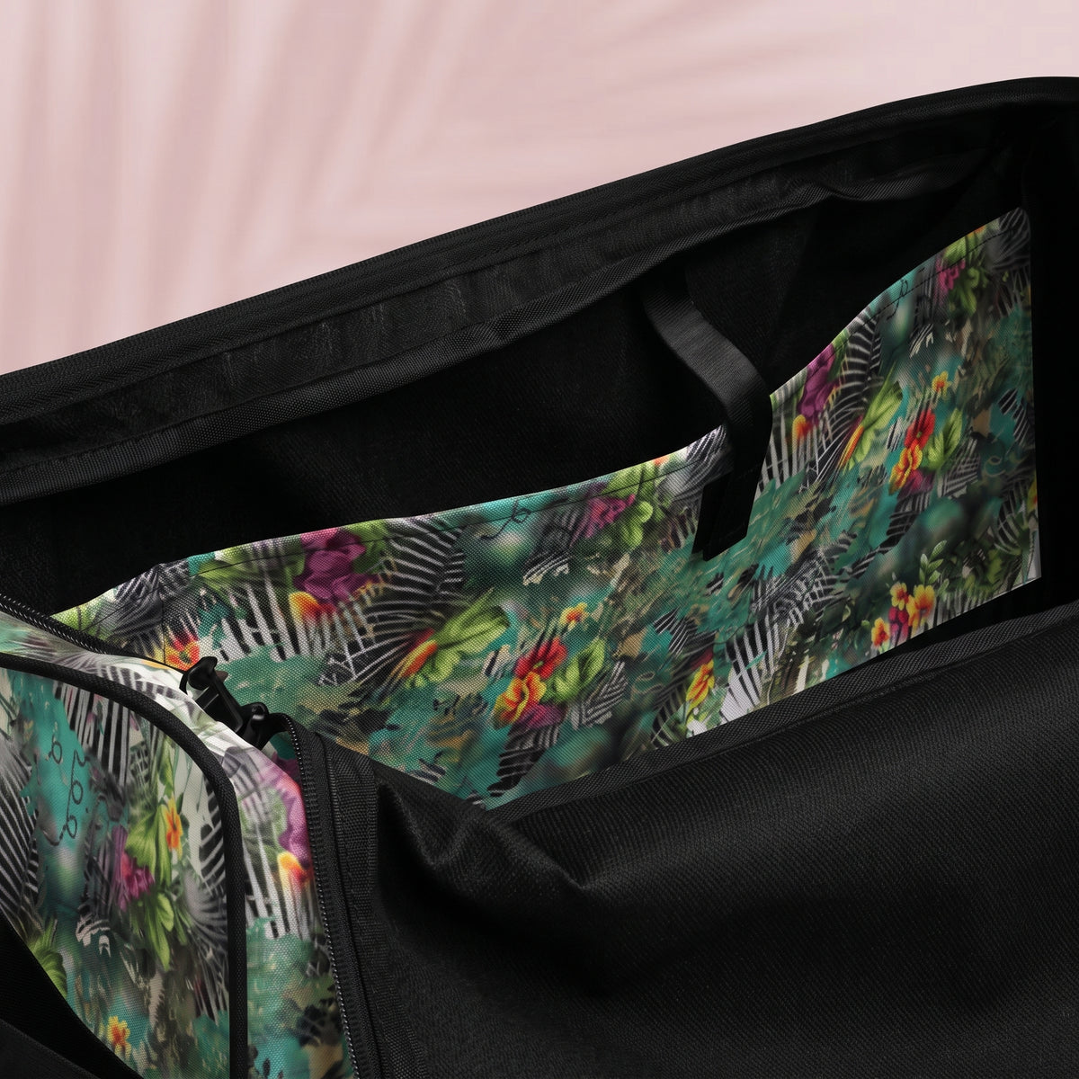 Poplin Multicolor Duffle bag