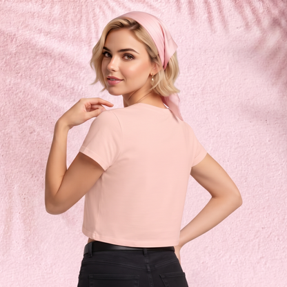 Make this the year of no fear Crop Top
