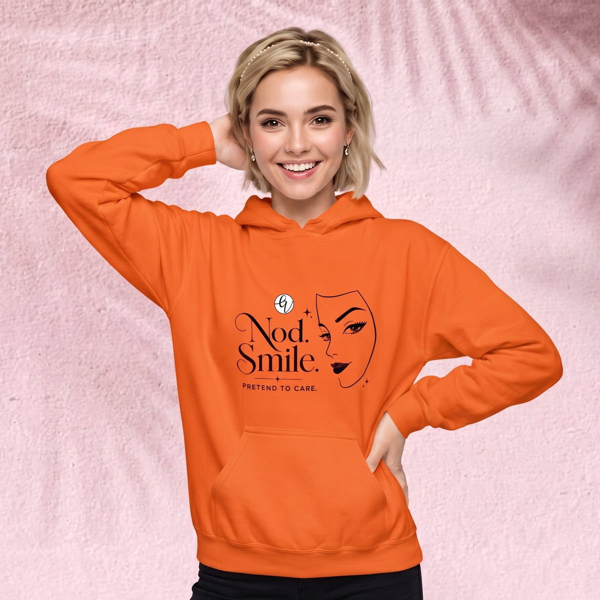 Smile Relaxed Hoodie