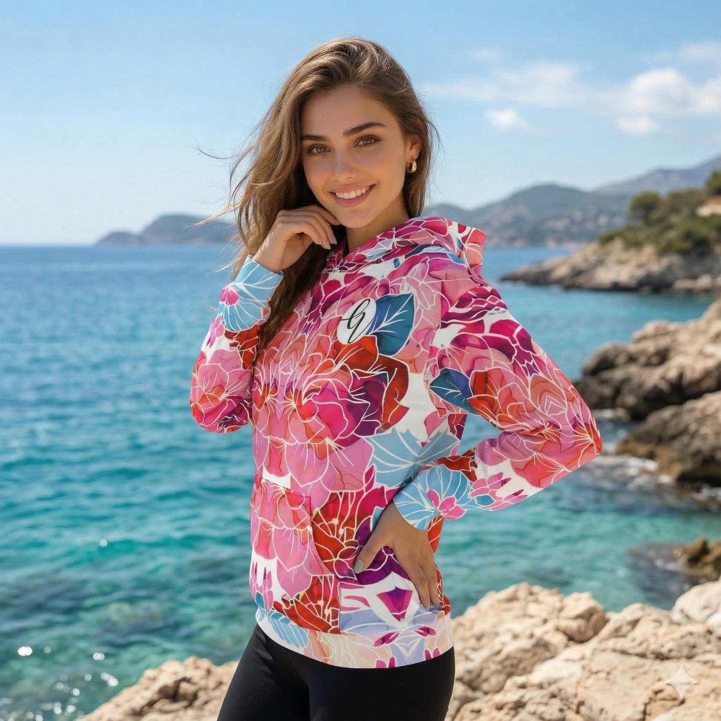 Floral Delight Hoodie