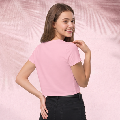 Hustle, bustle and muscle Crop Top