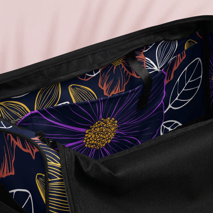 Midnight Bloom Duffle bag