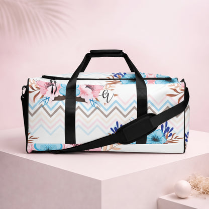 Multi Lines Duffle bag