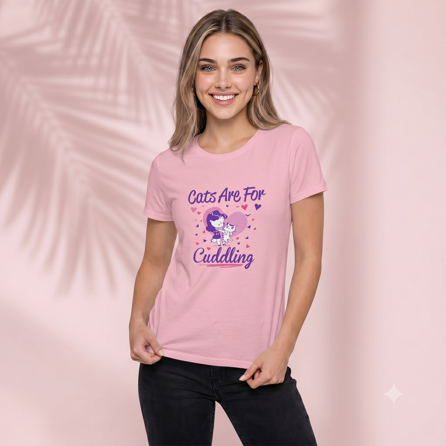 Cats are for cuddling T-Shirt