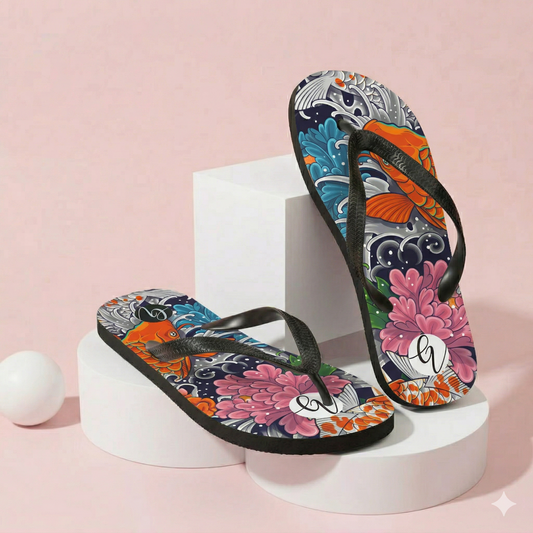 Koi fish Flip-Flops