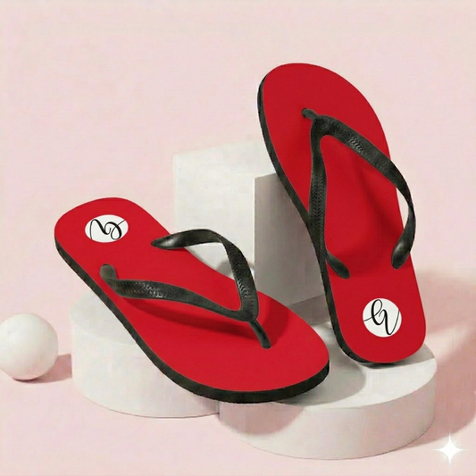 Red colored Flip-Flops