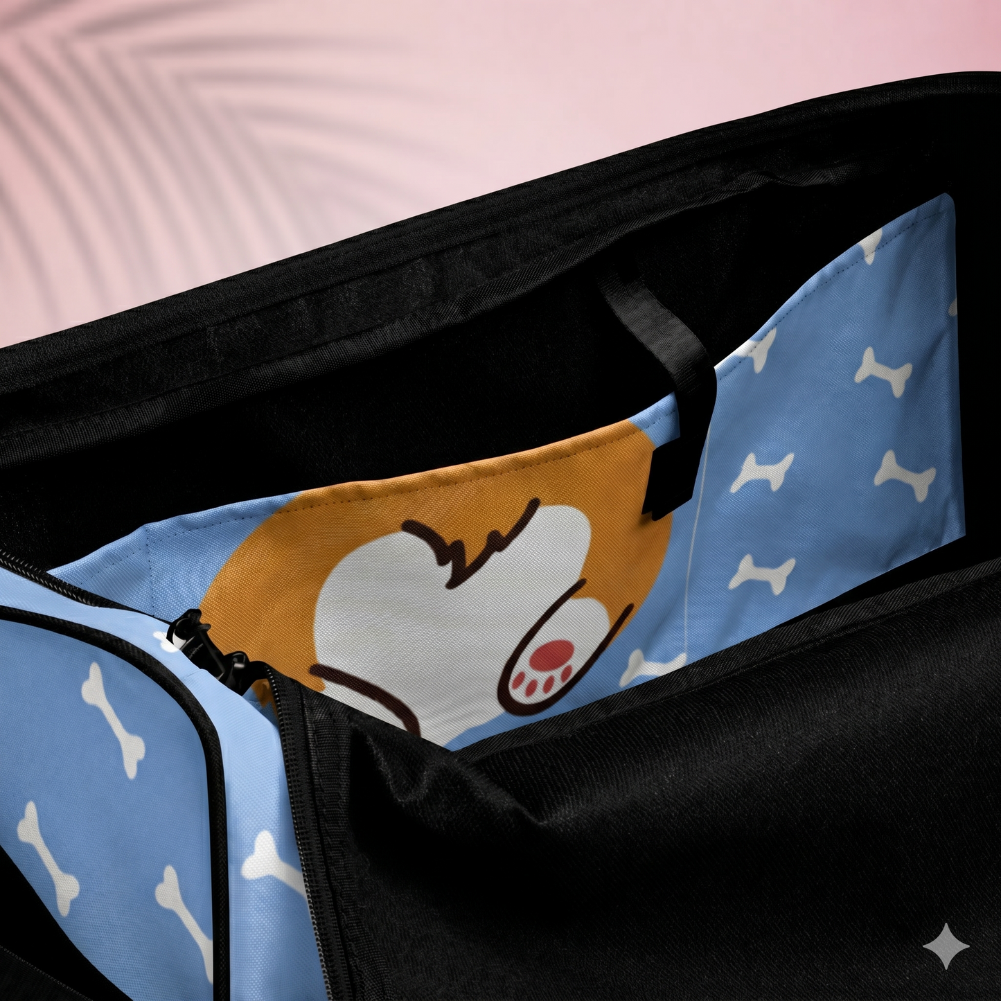 Bear Bones Asthetic Duffle bag