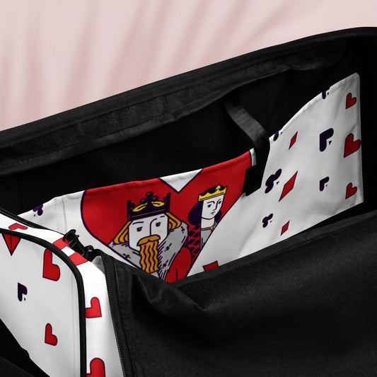 King of Hearts Duffle bag