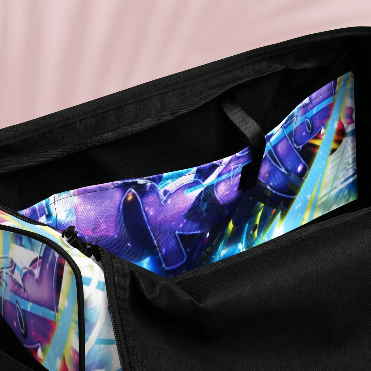 Purple Sparkles Duffle bag