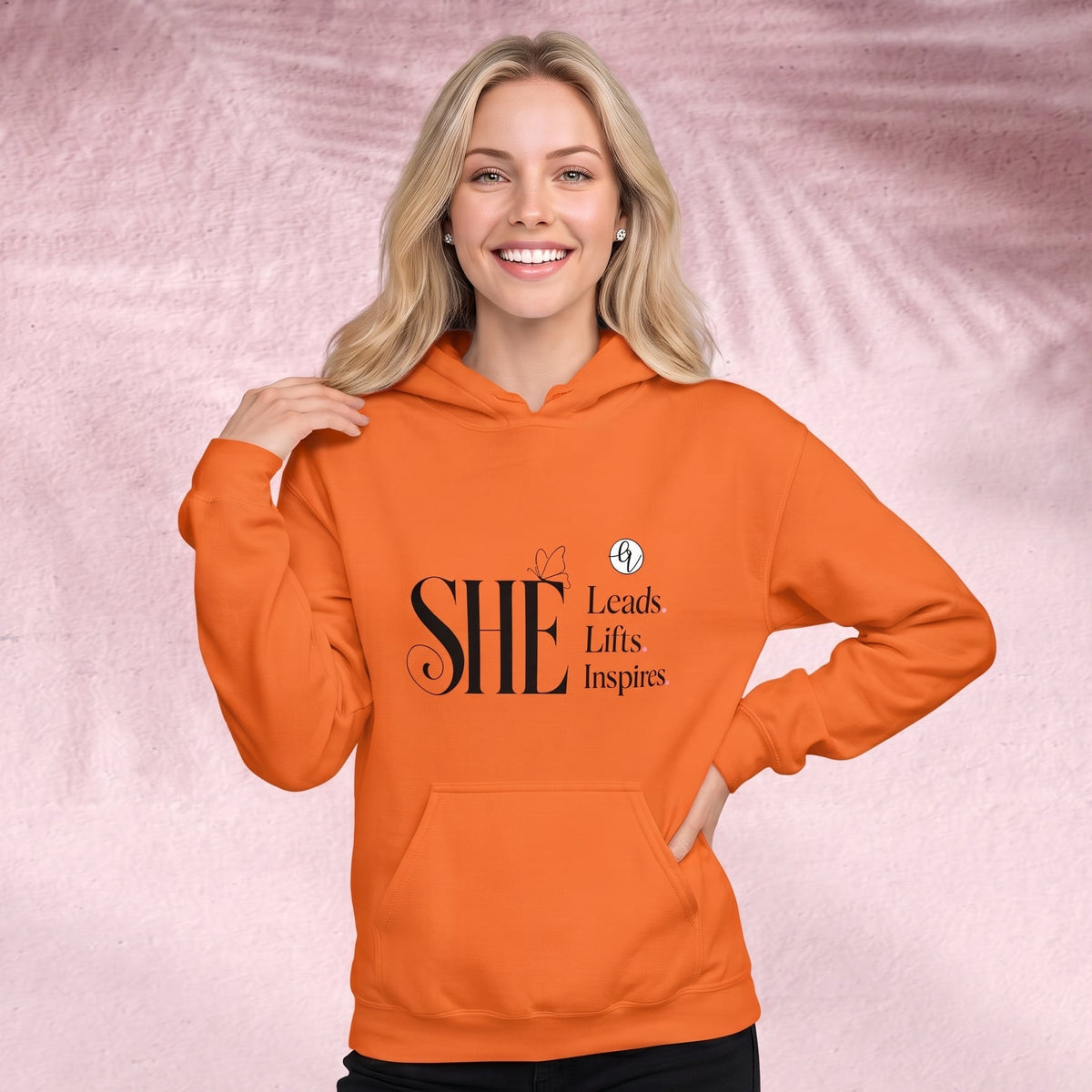 She leads Hoodie
