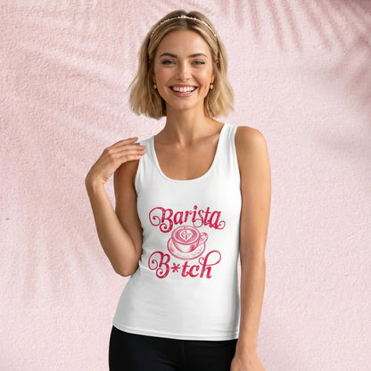 Barista Bitch Cut & Sew Tank Top