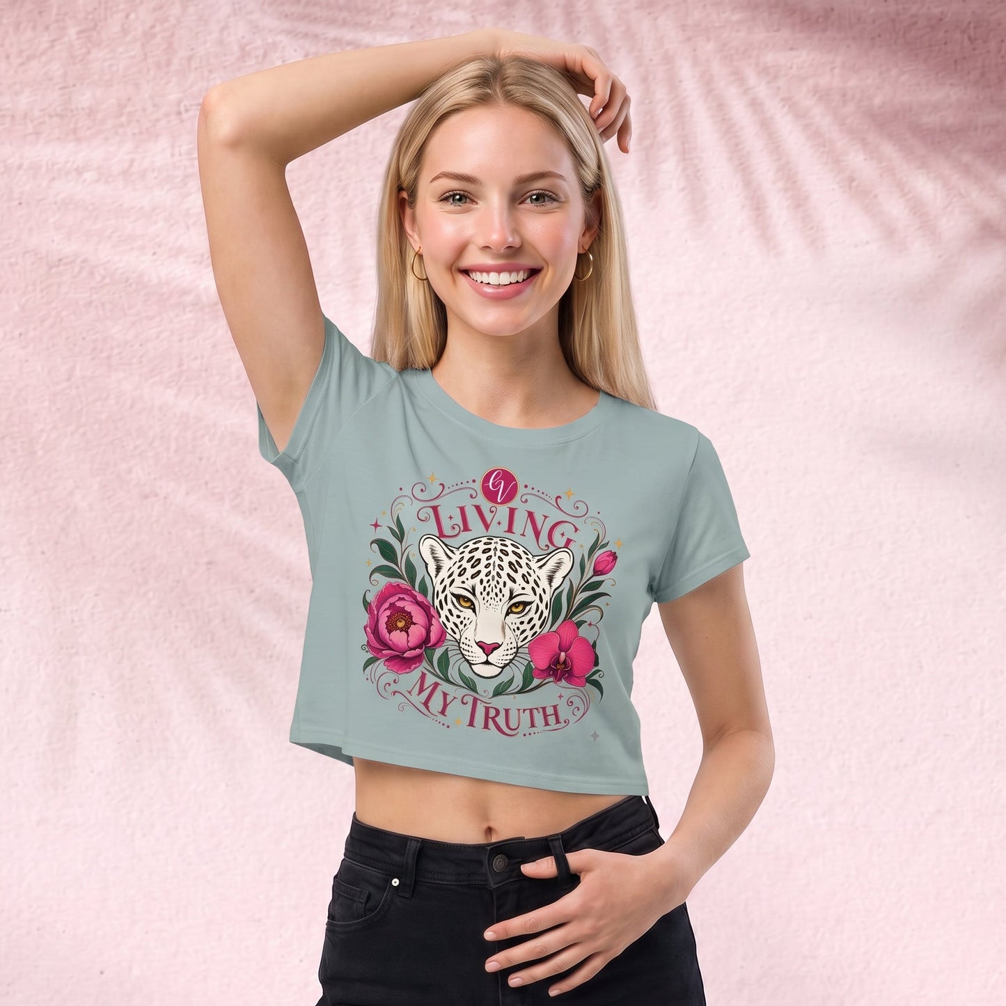 Living my truth Crop Tee