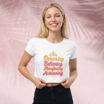 Dreaming women Crop Tee
