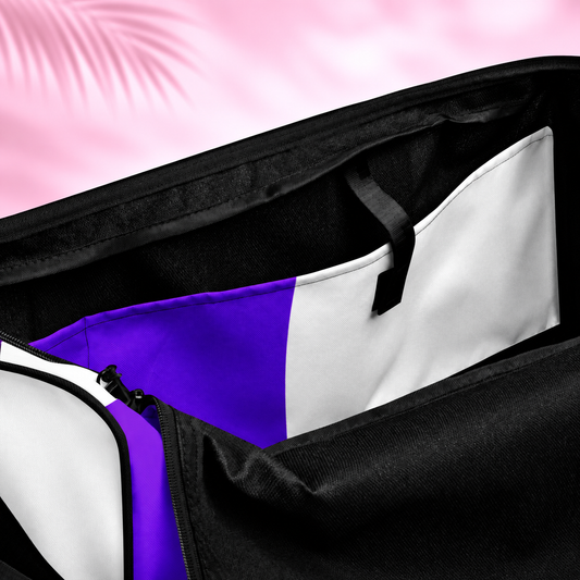 Dark Purple Colored Duffle bag