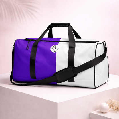 Dark Purple Colored Duffle bag