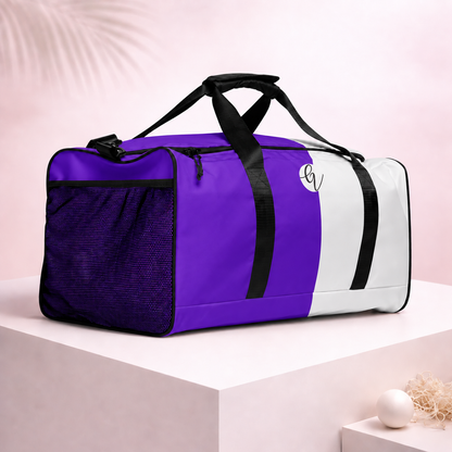 Dark Purple Colored Duffle bag
