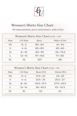 Size Chart image
