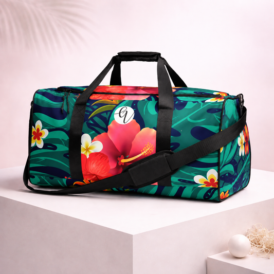 Floral Seamless Pattern Duffle bag
