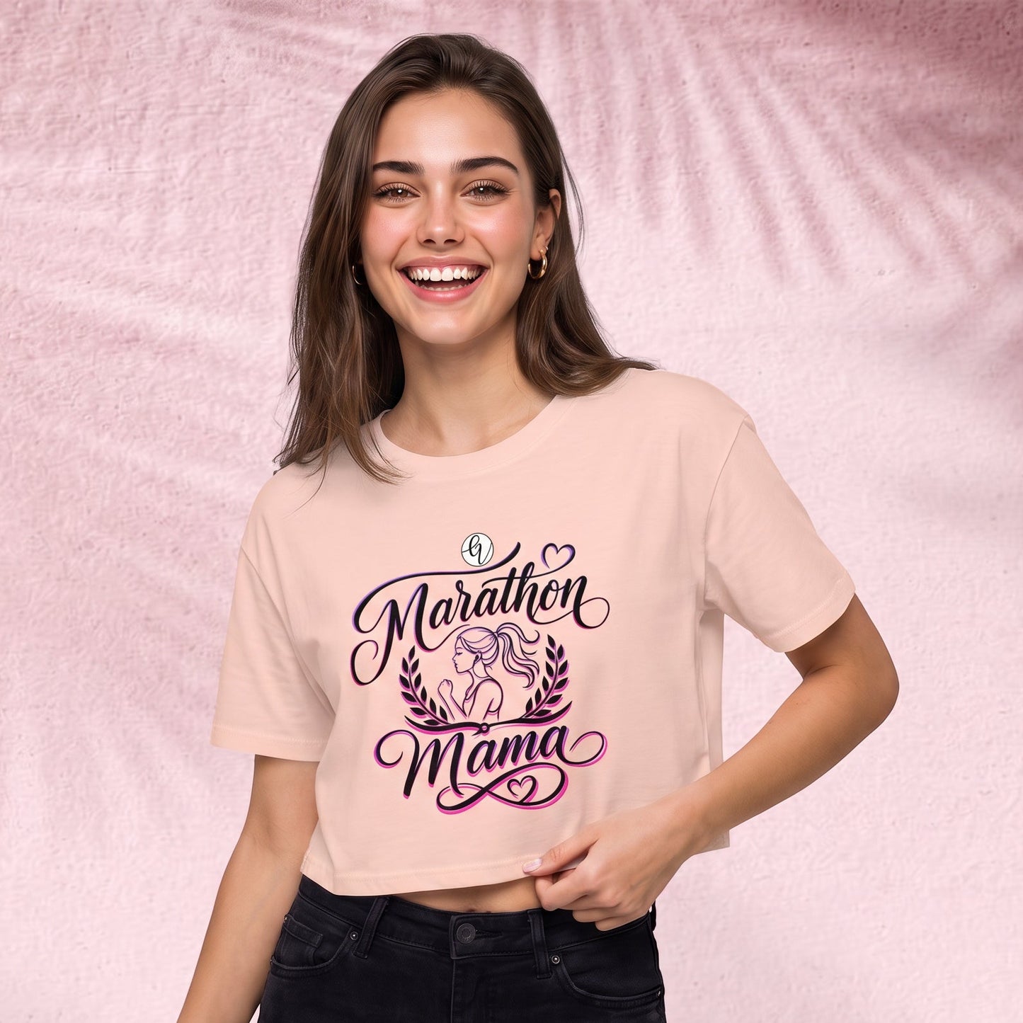 Marathon Mama Crop Top