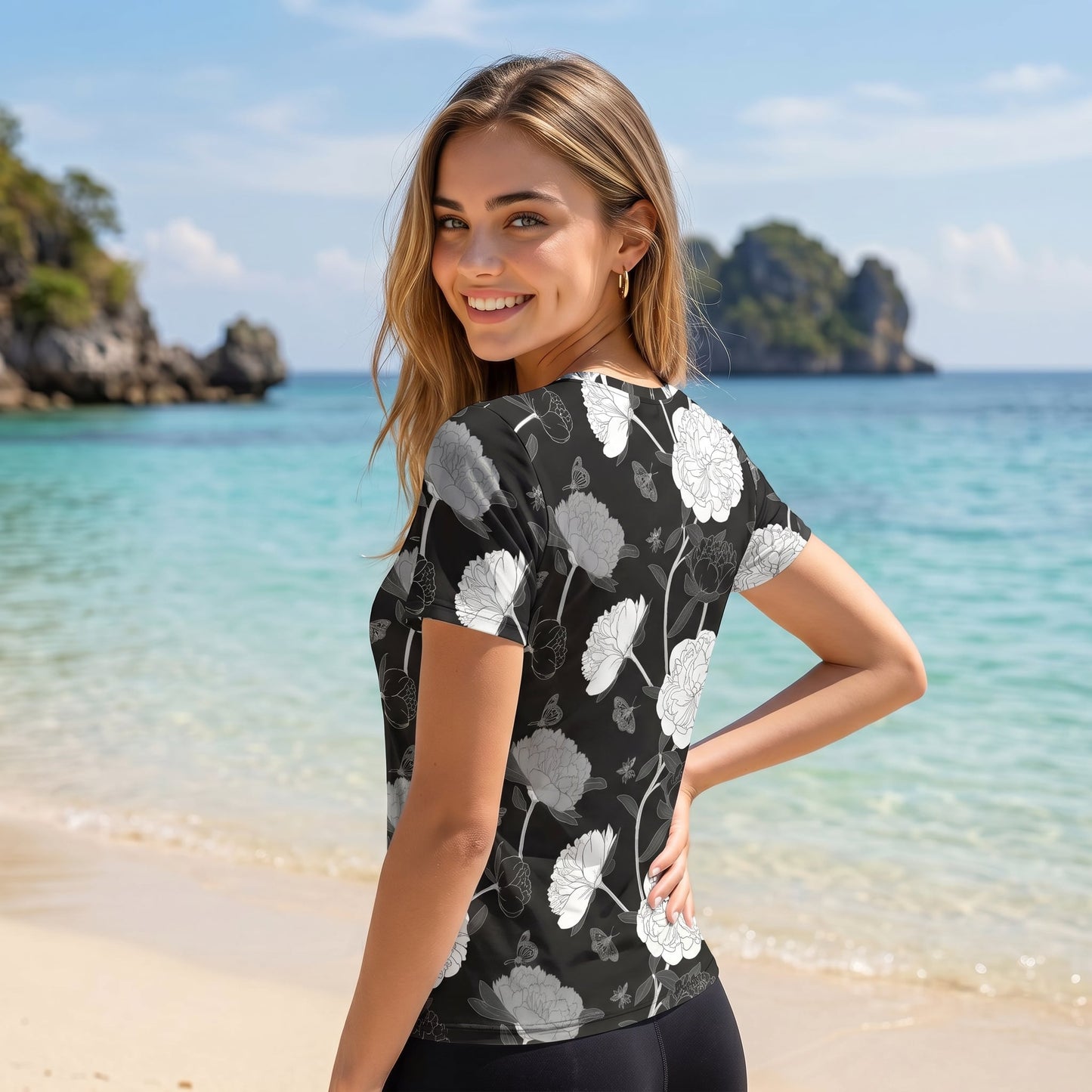Noir Bloom T-shirt